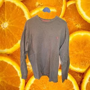 Polo Ralph Lauren Olive Long Sleeve Shirt With Red Logo‎ Size 2XL